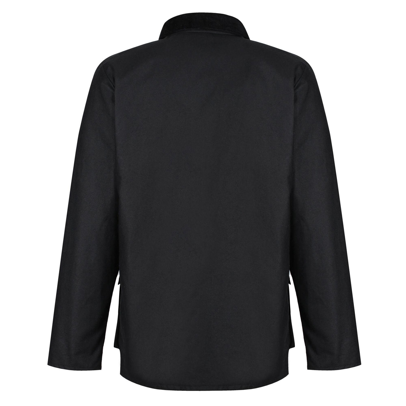 Regatta Professional Mens Banbury Water Repellent Wax Jacket Black 2#colour_black