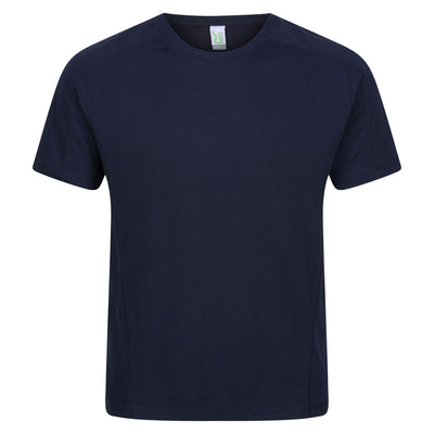 Regatta Professional Mens Beijing Lightweight Cool and Dry T-Shirt Navy 1#colour_navy
