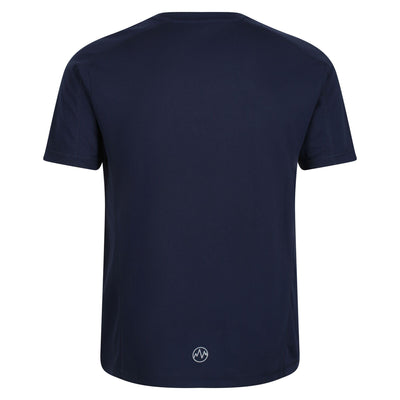 Regatta Professional Mens Beijing Lightweight Cool and Dry T-Shirt Navy 2#colour_navy