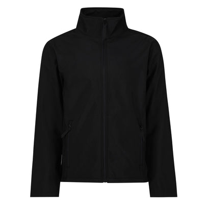 Regatta Professional Mens Classic 3-Layer Softshell Jacket Black 1#colour_black