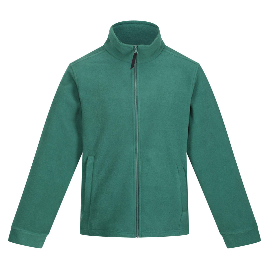 Regatta Professional Mens Classic Full Zip Fleece Bottle Green 1#colour_bottle-green