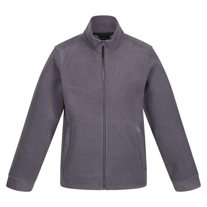 Regatta Professional Mens Classic Full Zip Fleece Seal Grey 1#colour_seal-grey