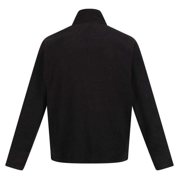 Regatta Professional Mens Classic Microfleece Black 2#colour_black