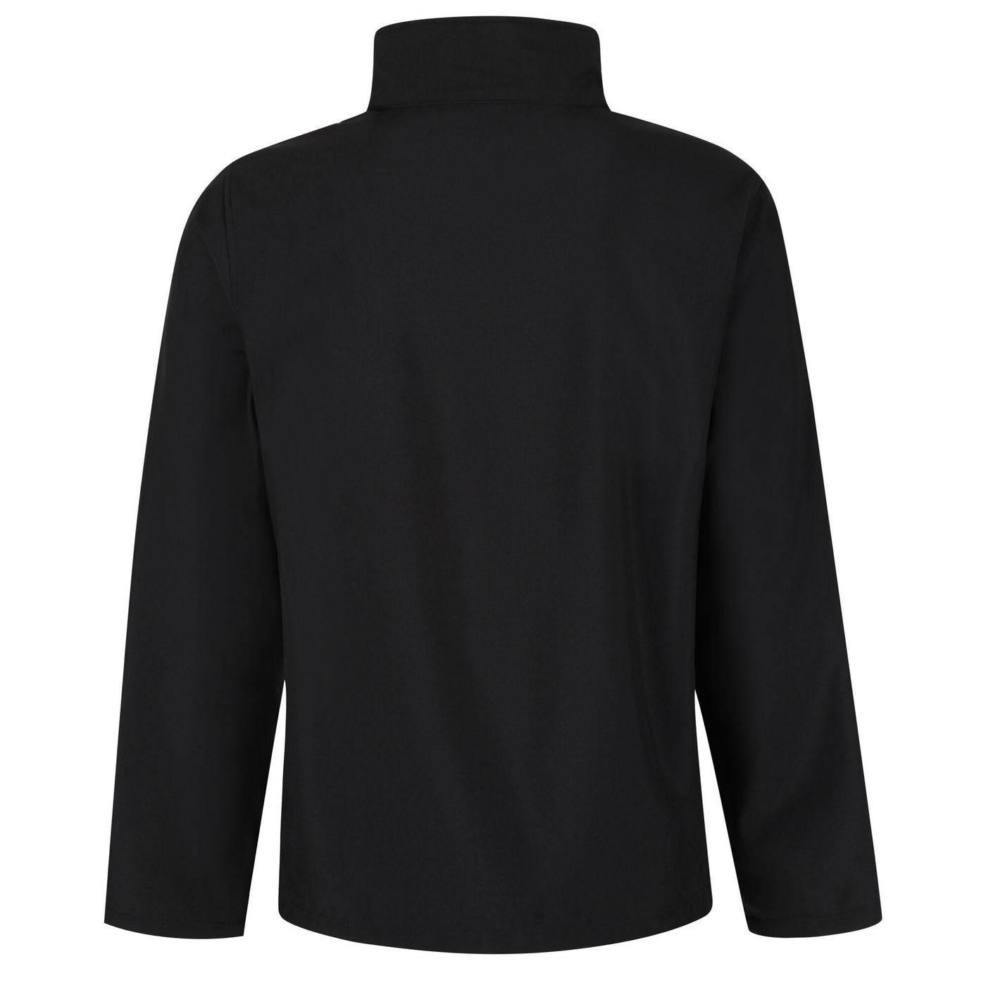 Regatta Professional Mens Classic Printable Lightweight Softshell Jacket Black 2#colour_black