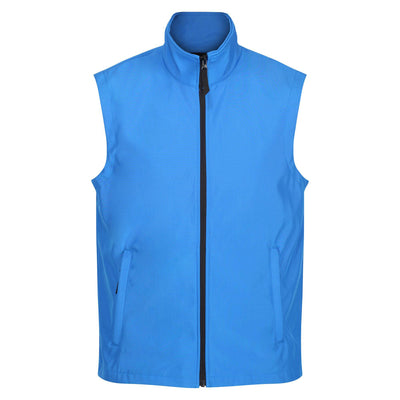 Regatta Professional Mens Classic Printable Softshell Body Warmer Oxford Blue 1#colour_oxford-blue