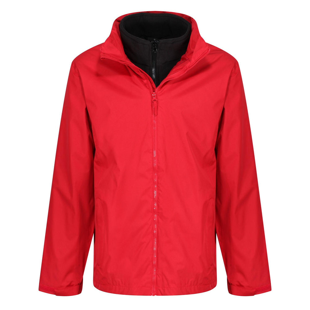 Regatta Professional Mens Classic Waterproof 3-in-1 Jacket Classic Red Black 4#colour_classic-red-black