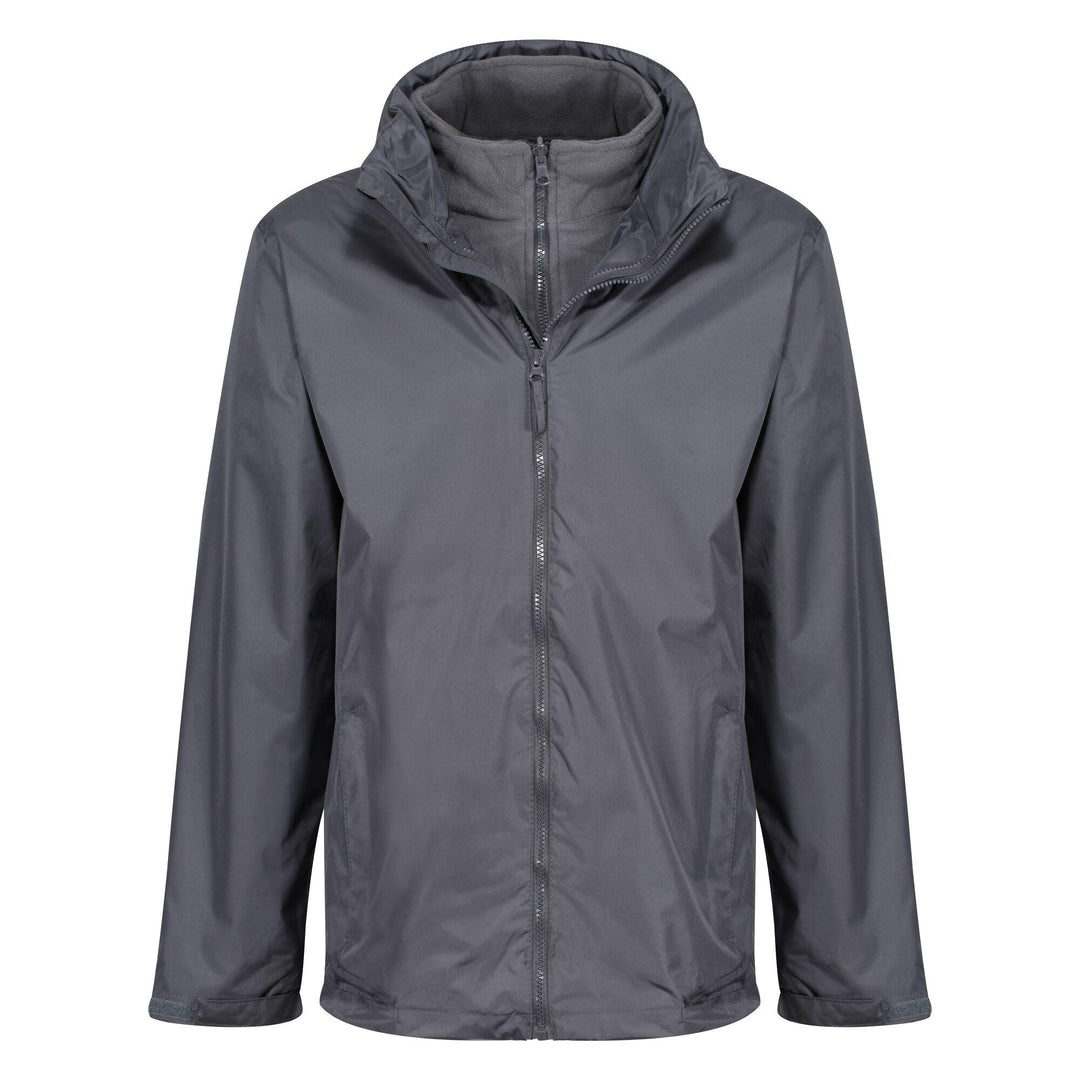 Regatta Professional Mens Classic Waterproof 3-in-1 Jacket Seal Grey 4#colour_seal-grey