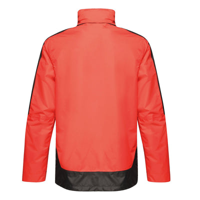 Regatta Professional Mens Contrast 3-in-1 Jacket Classic Red Black 2#colour_classic-red-black