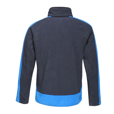 Regatta Professional Mens Contrast Heavyweight Full Zip Fleece Navy Oxford Blue 2#colour_navy-oxford-blue