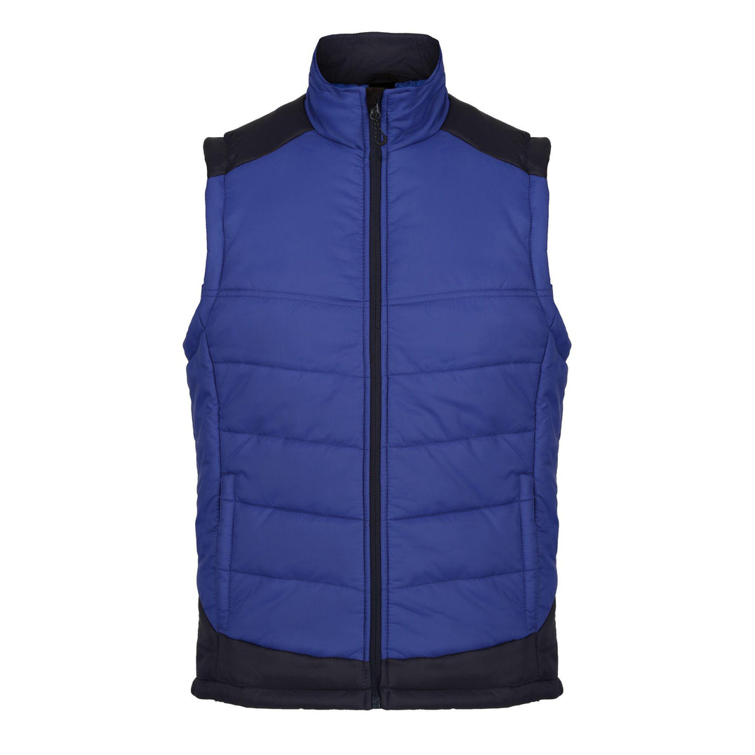 Regatta Professional Mens Contrast Insulated Body Warmer New Royal Blue Navy 1#colour_royal-blue-navy