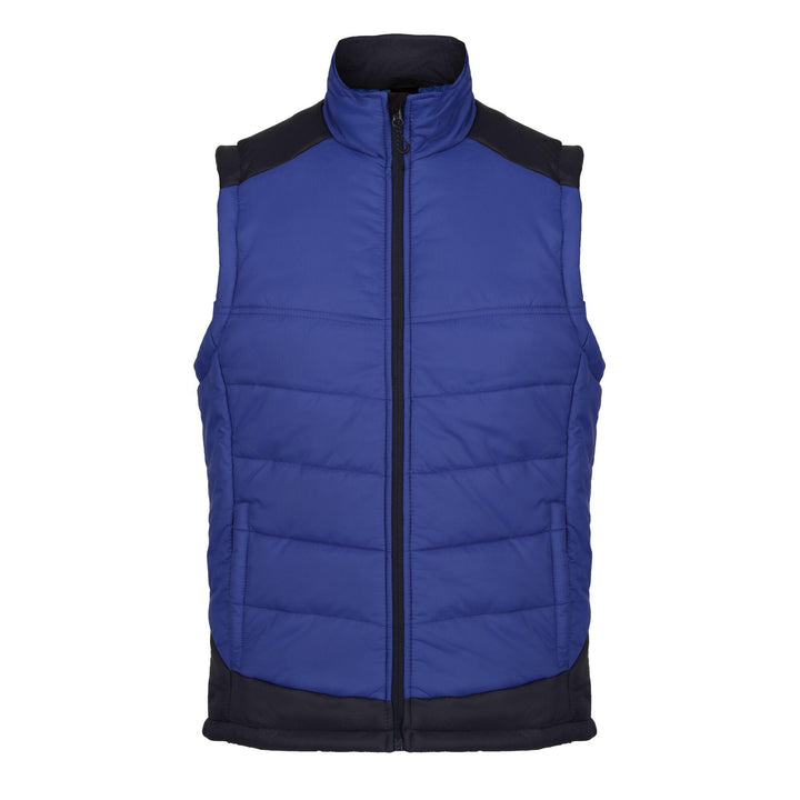 Regatta Professional Mens Contrast Insulated Body Warmer New Royal Blue Navy 1#colour_royal-blue-navy