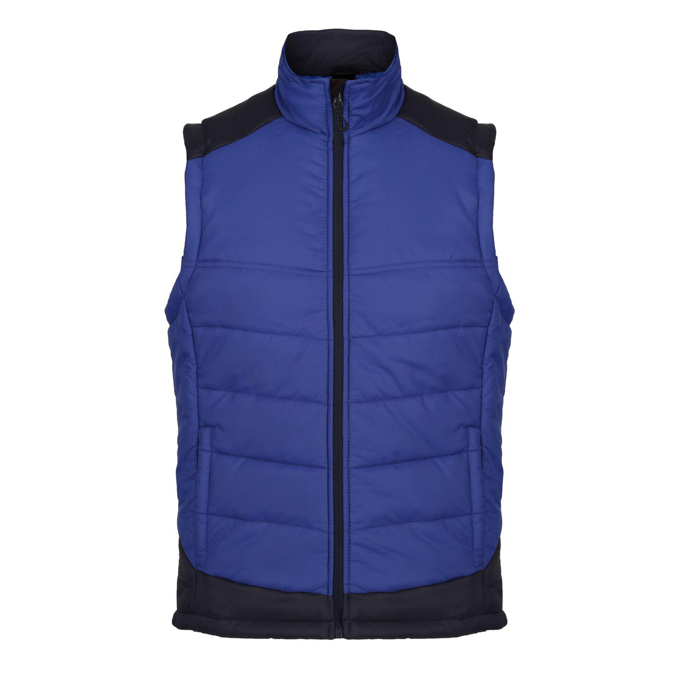 Regatta Professional Mens Contrast Insulated Body Warmer New Royal Blue Navy 1#colour_new-royal-blue-navy