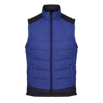 Regatta Professional Mens Contrast Insulated Body Warmer New Royal Blue Navy 1#colour_royal-blue-navy