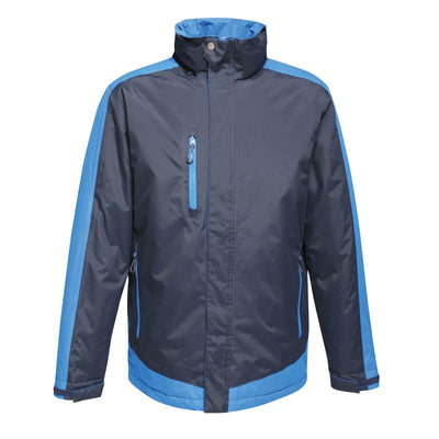 Regatta Professional Mens Contrast Waterproof Insulated Breathable Jacket Navy New Royal Blue 1#colour_navy-royal-blue