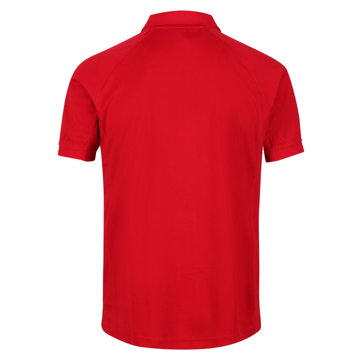 Regatta Professional Mens Coolweave Wicking Polo Shirt Classic Red 2#colour_classic-red