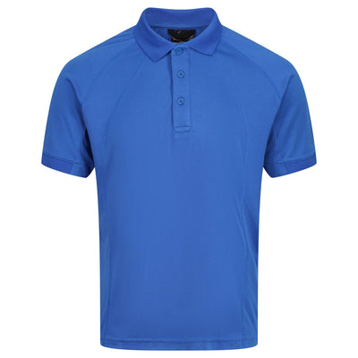Regatta Professional Mens Coolweave Wicking Polo Shirt Oxford Blue 1#colour_oxford-blue
