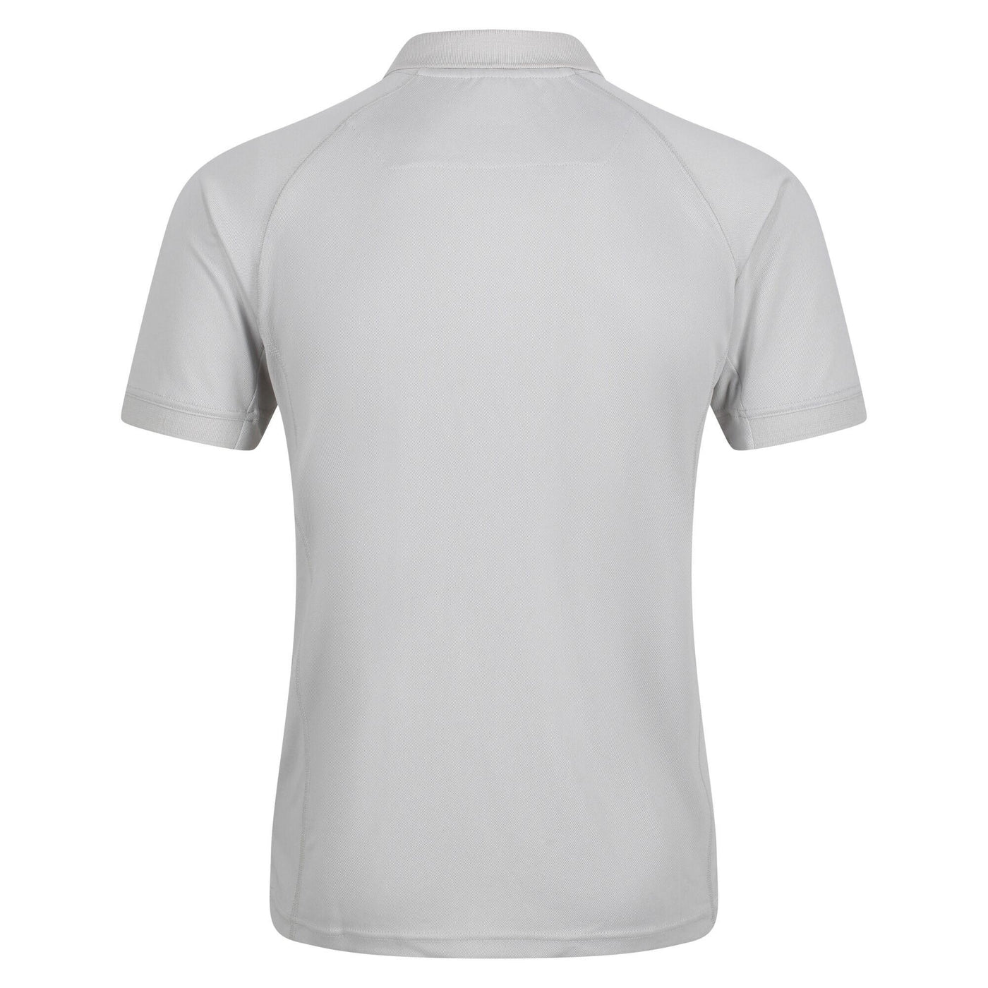 Regatta Professional Mens Coolweave Wicking Polo Shirt Silver Grey 2#colour_silver-grey