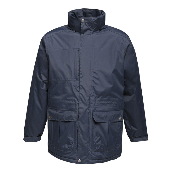 Regatta Professional Mens Darby III Waterproof Insulated Parka Jacket Navy 1#colour_navy