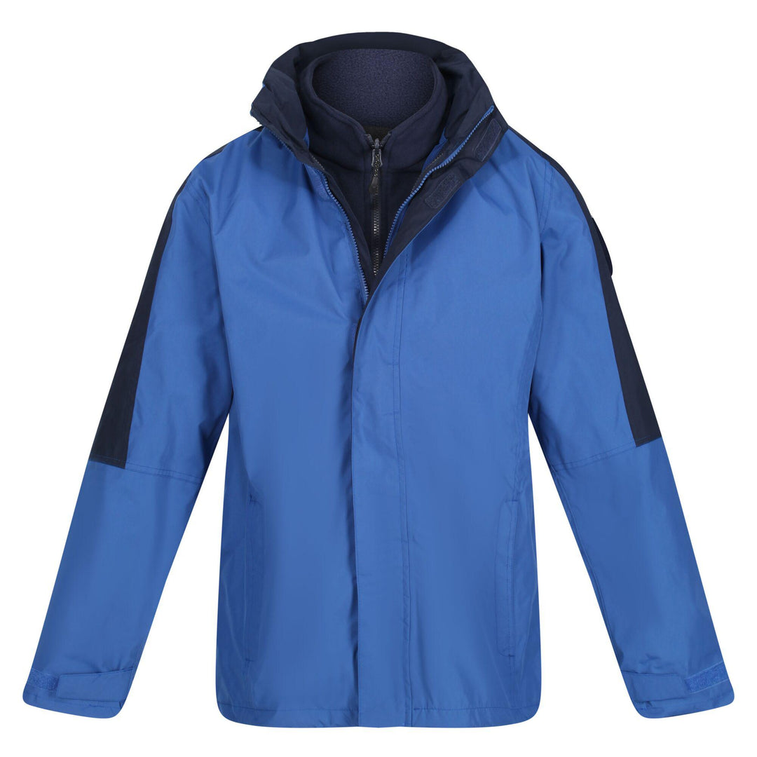 Regatta Professional Mens Defender III Waterproof 3-in-1 Jacket Royal Blue Navy 2#colour_royal-blue-navy