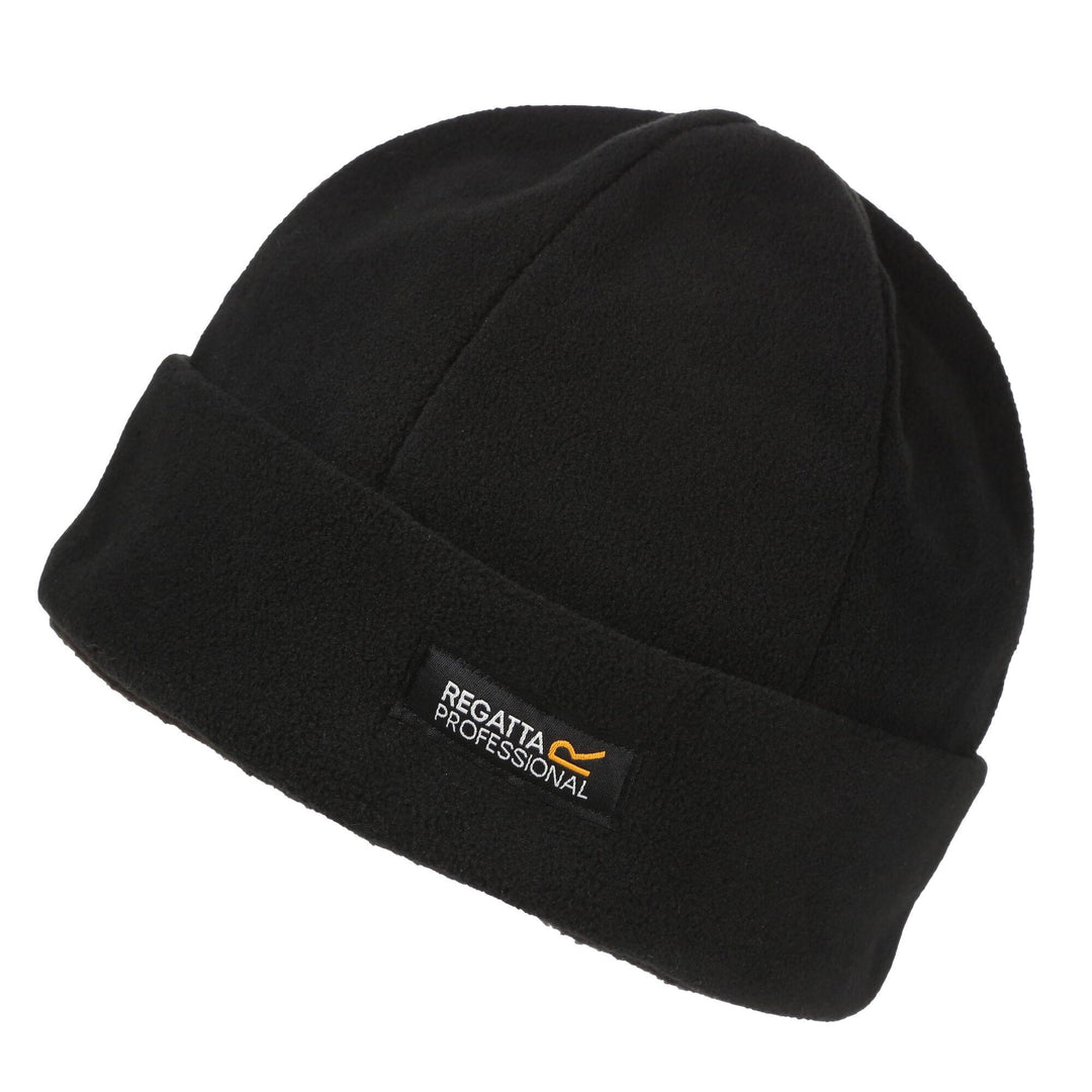 Regatta Professional Mens Docker Hat Black 1#colour_black