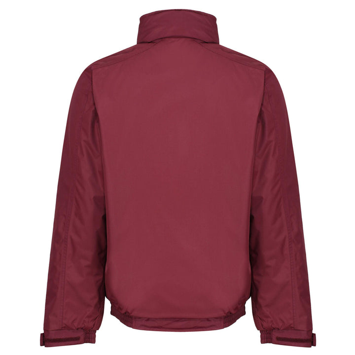 Regatta Professional Mens Dover Fleece Lined Waterproof Insulated Bomber Jacket Burgundy 2#colour_burgundy