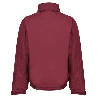 Regatta Professional Mens Dover Fleece Lined Waterproof Insulated Bomber Jacket Burgundy 2#colour_burgundy