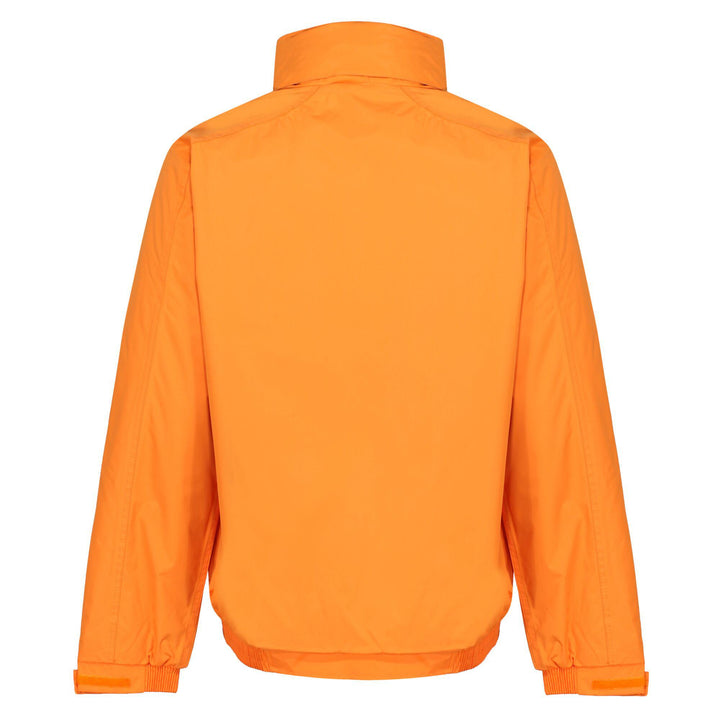 Regatta Professional Mens Dover Fleece Lined Waterproof Insulated Bomber Jacket Sun Orange Seal Grey 2#colour_sun-orange-seal-grey