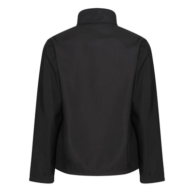 Regatta Professional Mens Eco Ablaze Softshell Jacket Black 2#colour_black