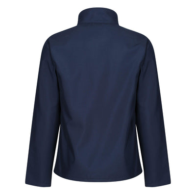 Regatta Professional Mens Eco Ablaze Softshell Jacket Navy French Blue 2#colour_navy-french-blue