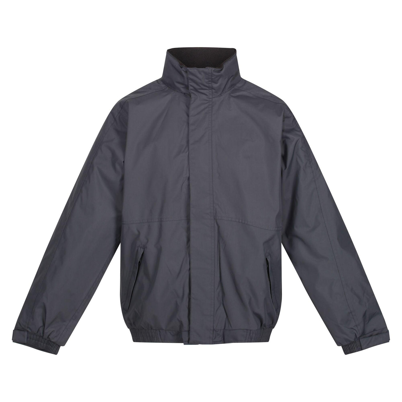Regatta Professional Mens Eco Dover Waterproof Insulated Jacket Seal Grey Black 1#colour_seal-grey-black