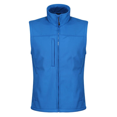 Regatta Professional Mens Flux Softshell Body Warmer Oxford Blue 1#colour_oxford-blue