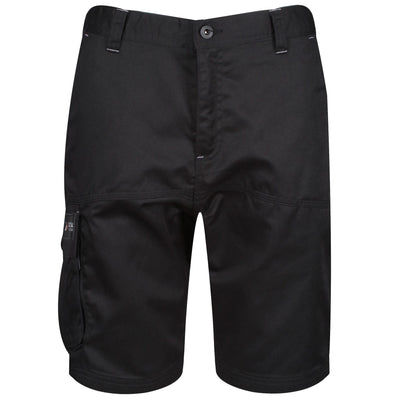 Regatta Professional Mens Heroic Cargo Shorts Black 1#colour_black