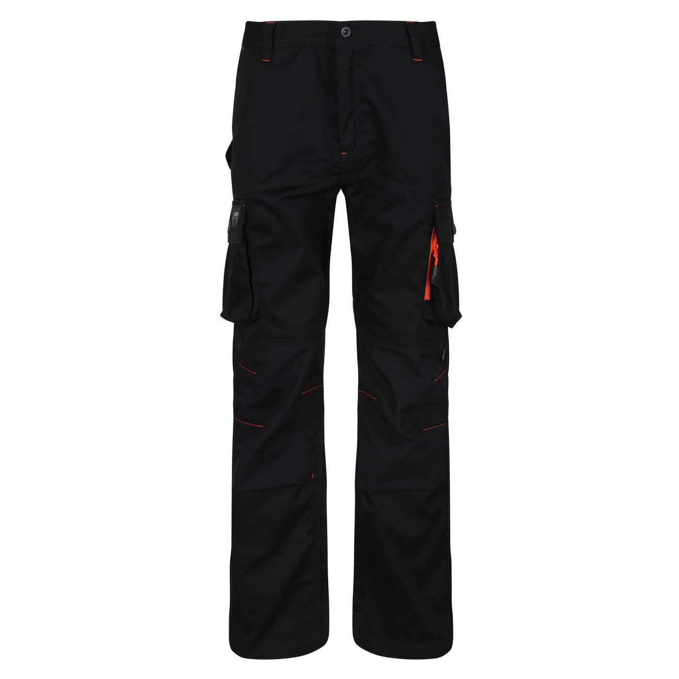 Regatta Professional Mens Heroic Worker Trousers Black 1#colour_black