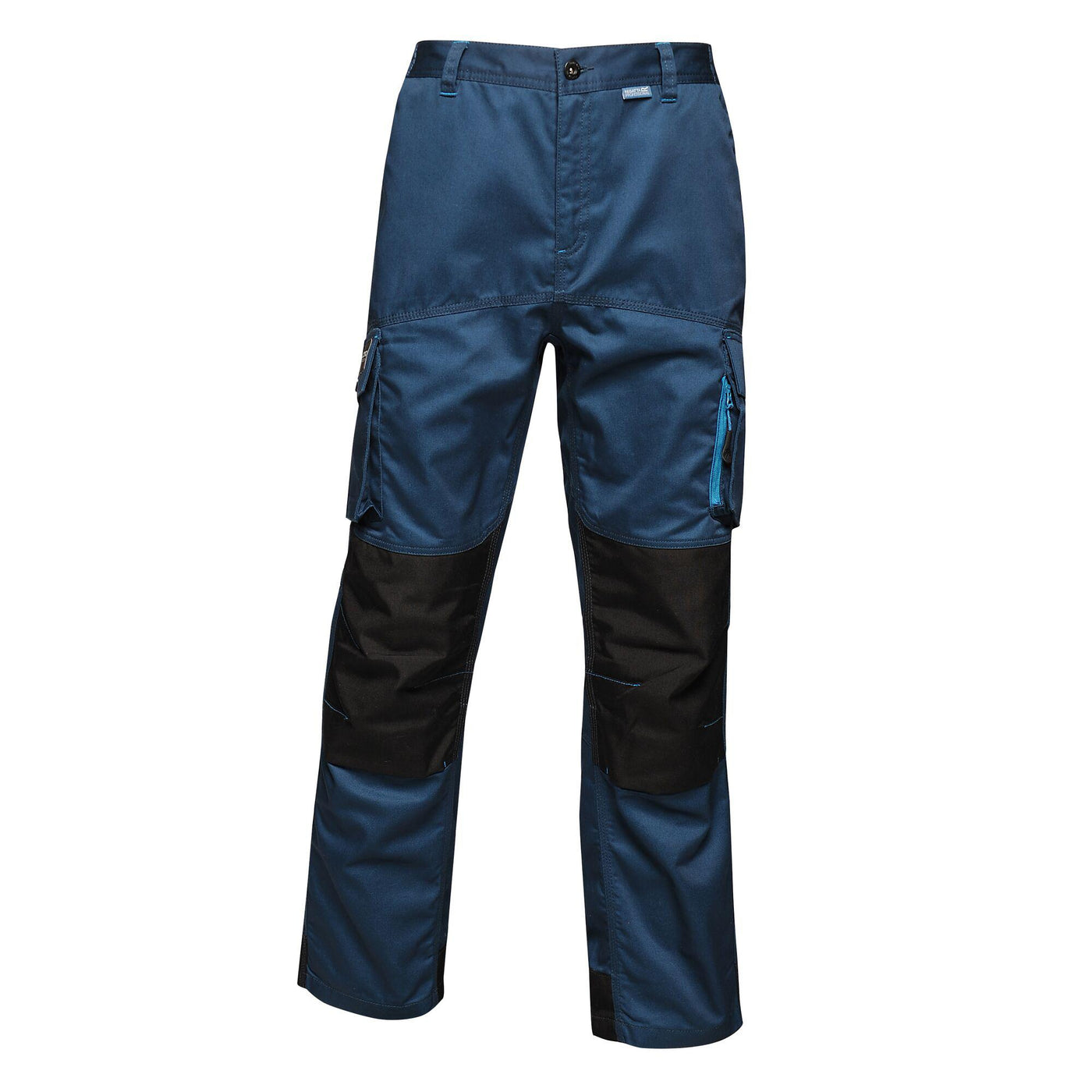 Regatta Professional Mens Heroic Worker Trousers Blue Wing 1#colour_blue-wing
