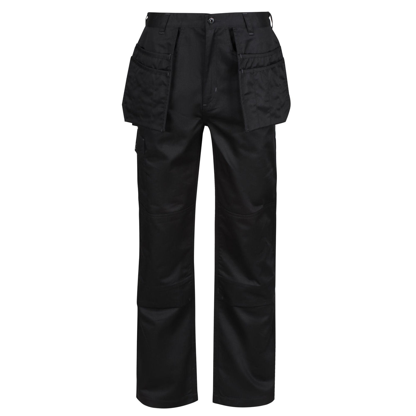 Regatta Professional Mens Holster Cargo Trousers Black 1#colour_black