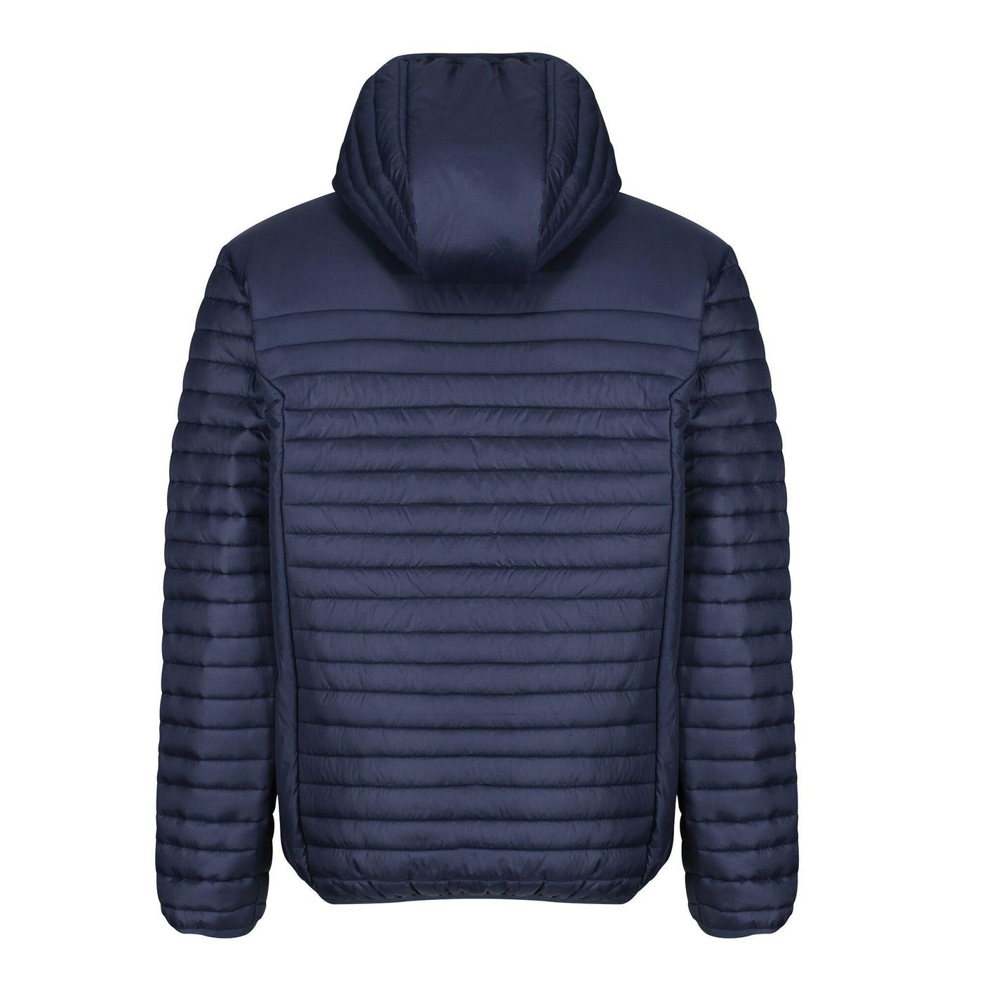 Regatta Professional Mens Honestly Made 100% Recycled Insulated Hooded Jacket Navy 2#colour_navy