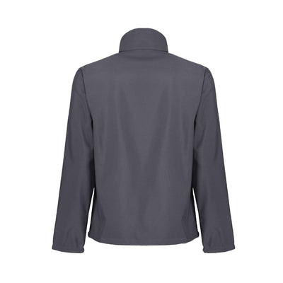Regatta Professional Mens Honestly Made Recycled Softshell Jacket Seal Grey 2#colour_seal-grey