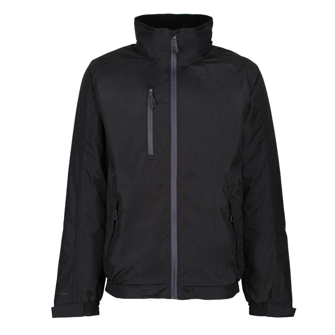 Regatta Professional Mens Honestly Made Recycled Waterproof Insulated Bomber Jacket Black 1#colour_black