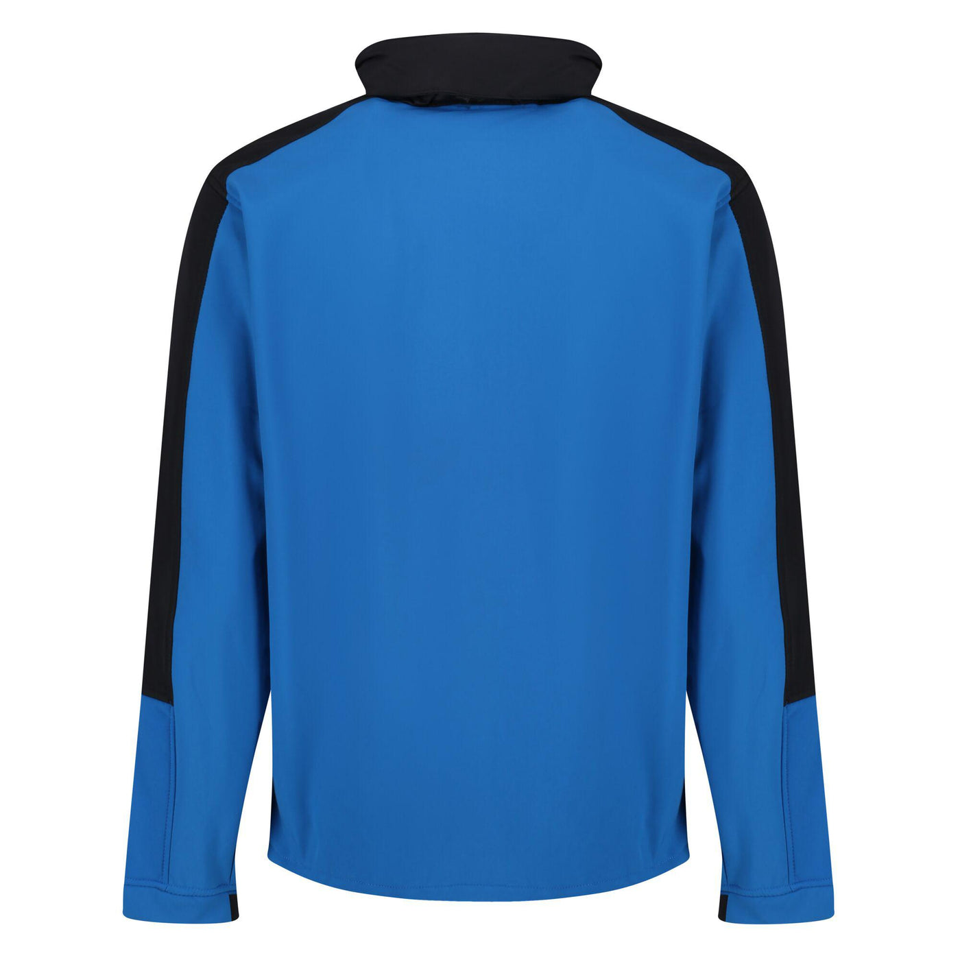 Regatta Professional Mens Hydroforce 3-Layer Membrane Hooded Softshell Jacket Oxford Blue Black 2#colour_oxford-blue-black