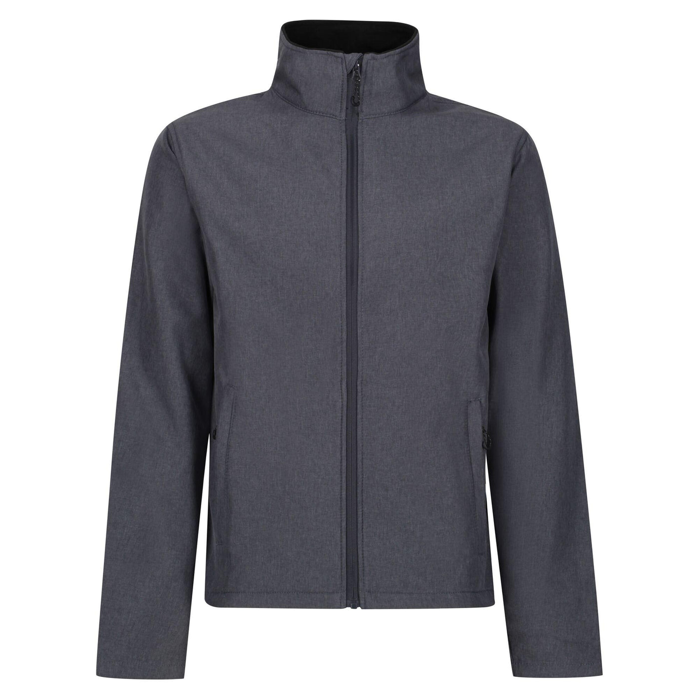 Regatta Professional Mens Limestone Softshell Jacket Seal Grey Black 1#colour_seal-grey-black