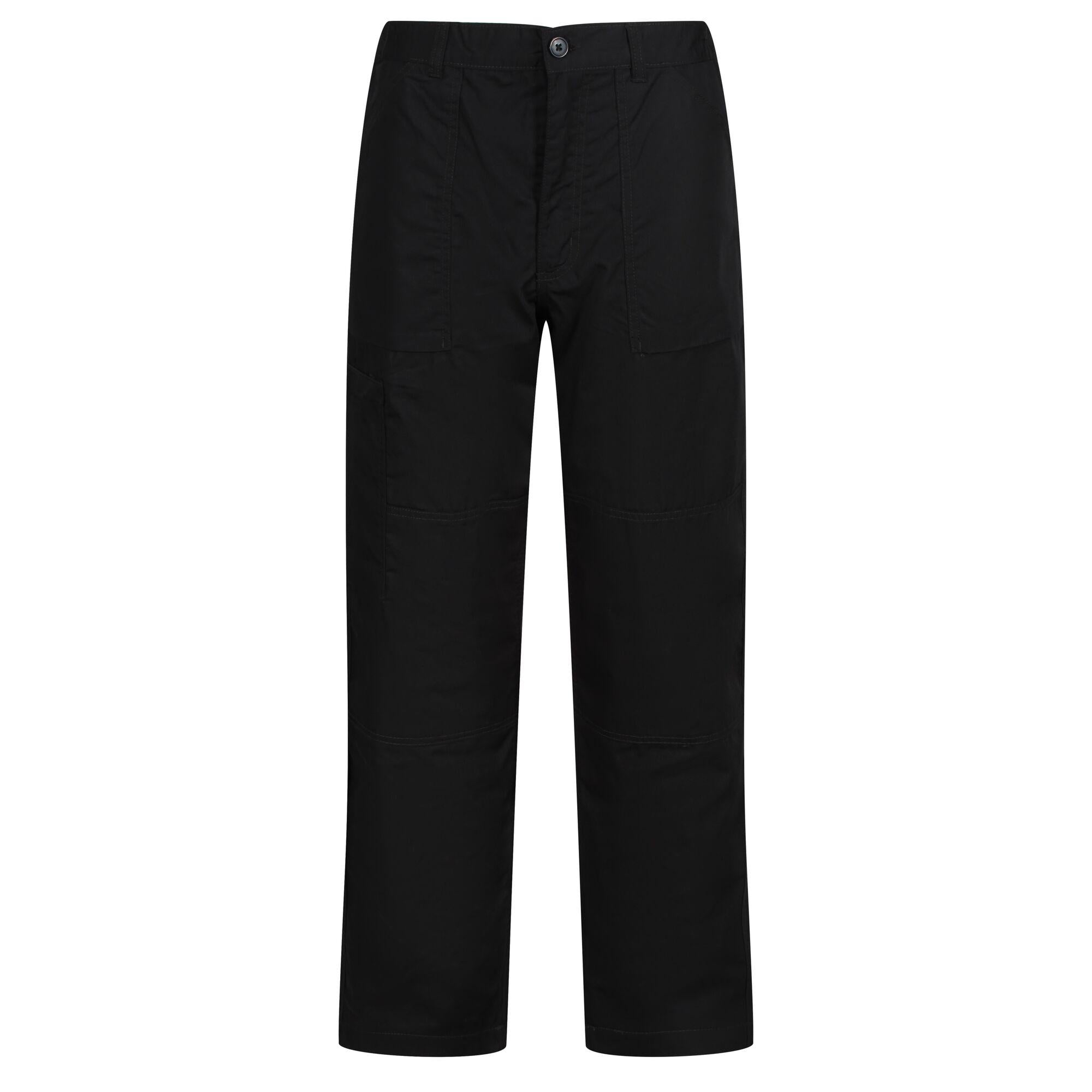 Regatta Professional Mens Lined Action Trousers Black 1#colour_black