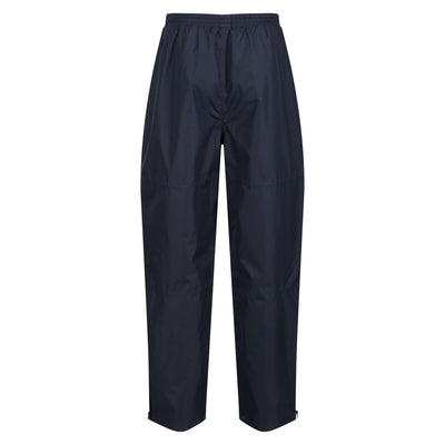 Regatta Professional Mens Linton Breathable Lined Over-Trousers Navy 2#colour_navy