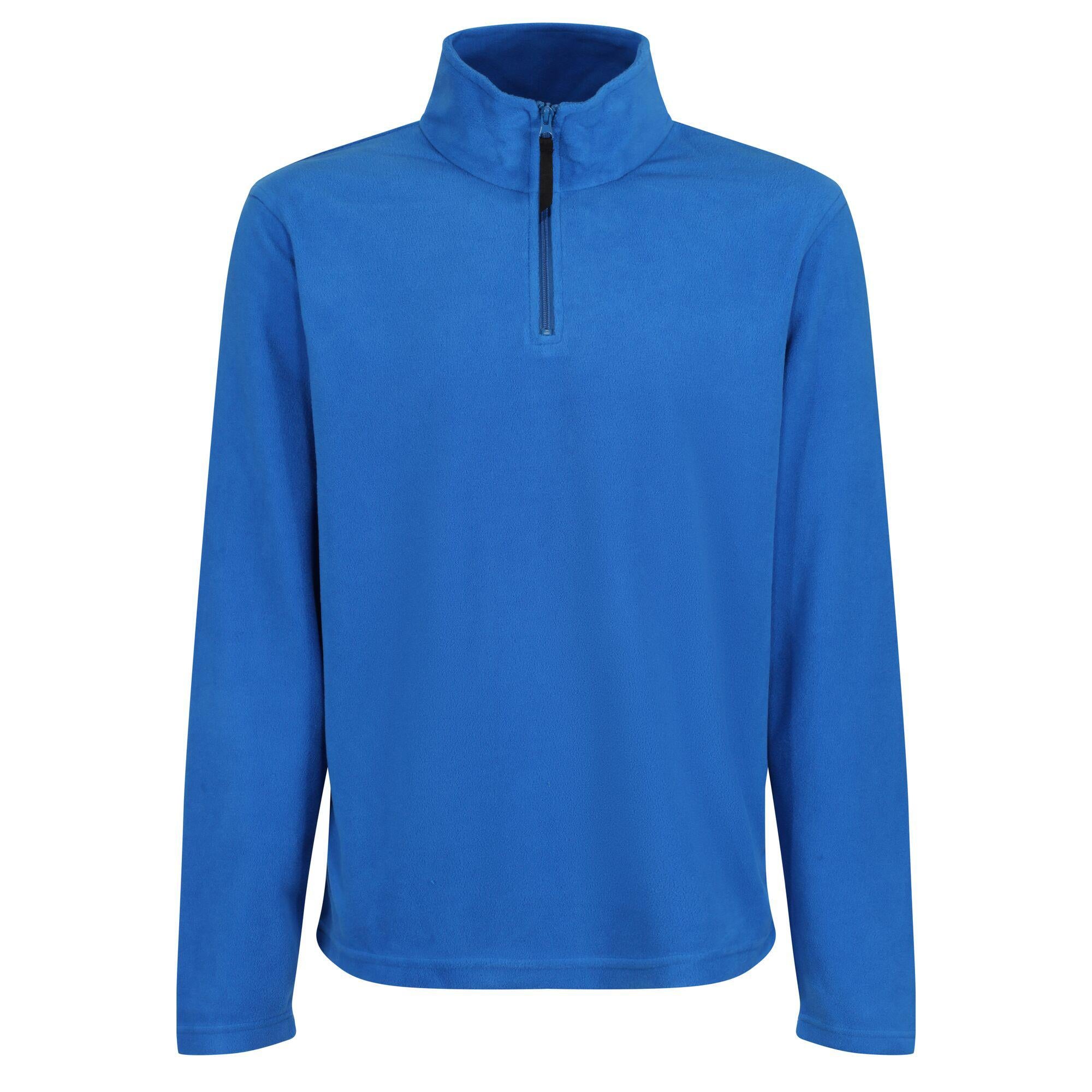 Regatta Professional Mens Micro Zip Neck Fleece Oxford Blue 1#colour_oxford-blue