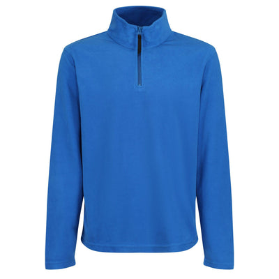 Regatta Professional Mens Micro Zip Neck Fleece Oxford Blue 1#colour_oxford-blue