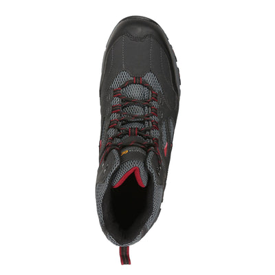 Regatta Professional Mens Mudstone Safety Hiker Boots Ash Rio Red 6#colour_ash-rio-red
