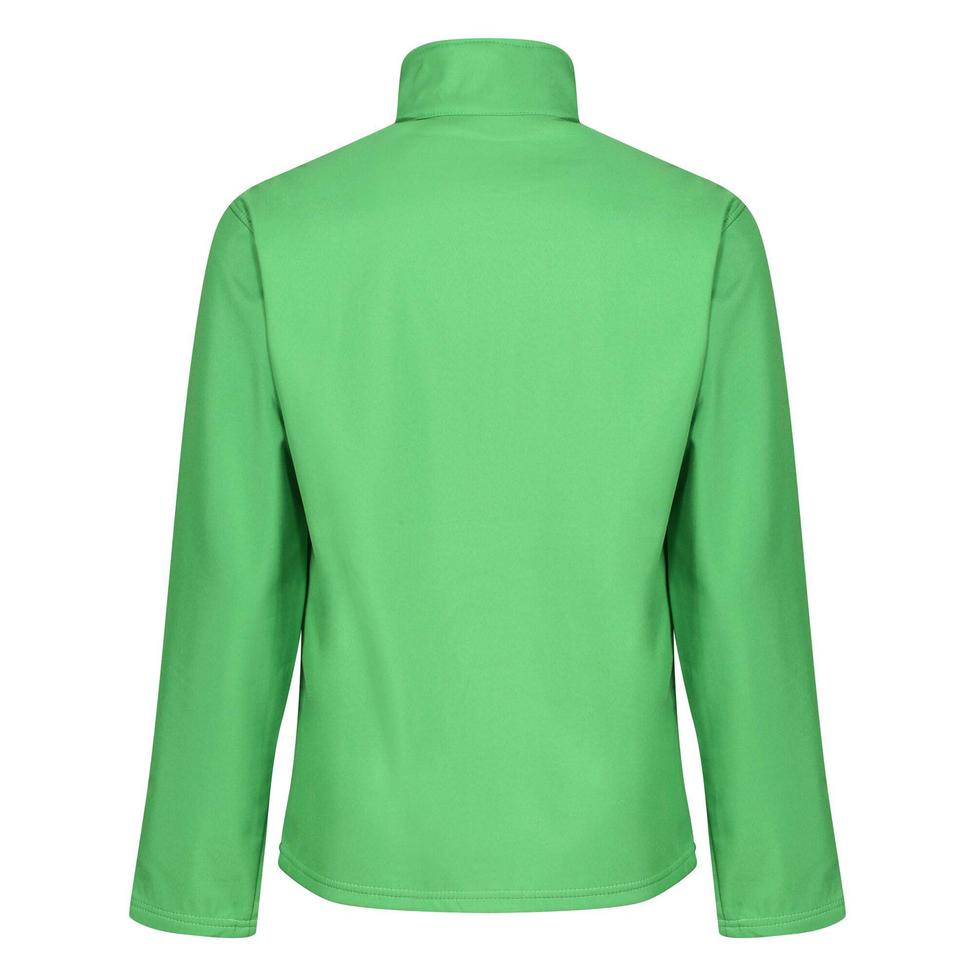 Regatta Professional Mens Octagon II Printable 3-Layer Membrane Softshell Jacket Extreme Green Black 2#colour_extreme-green-black