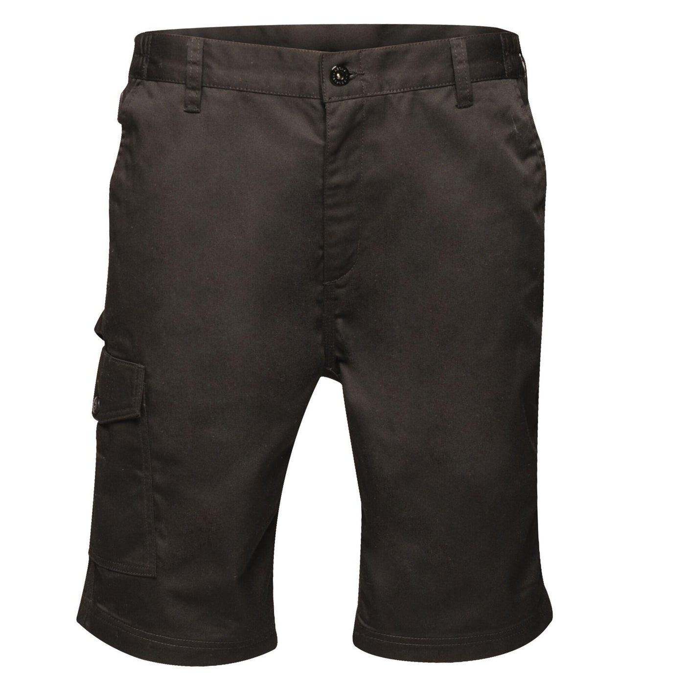 Regatta Professional Mens Pro Cargo Shorts Black 1#colour_black