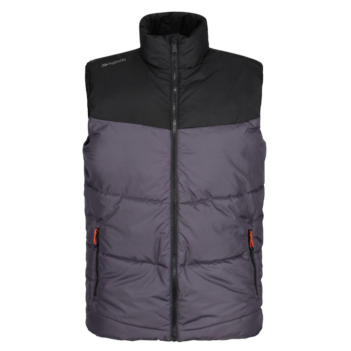 Regatta Professional Mens Regime Insulated Bodywarmer Iron Black 1#colour_iron-black