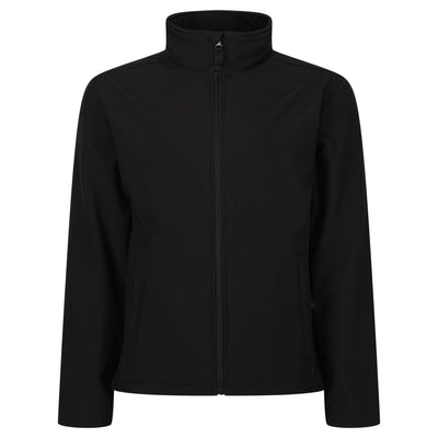 Regatta Professional Mens Reid Softshell Jacket Black 1#colour_black