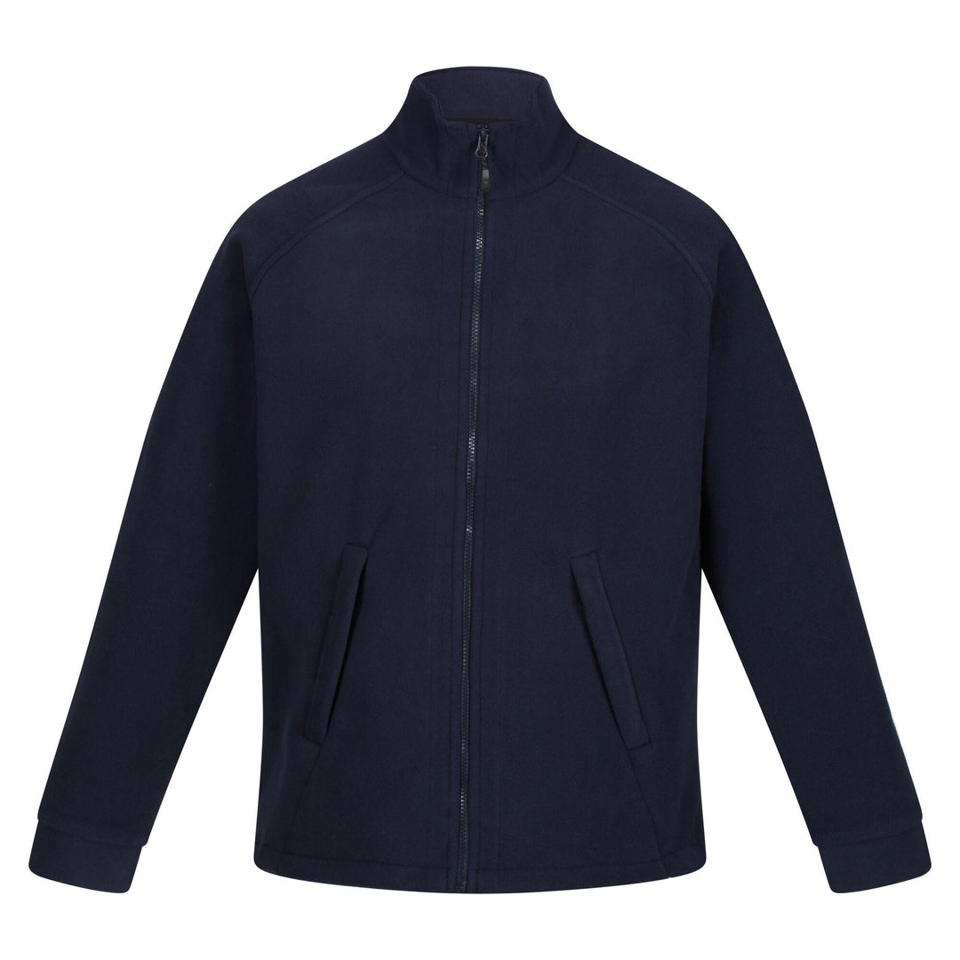 Regatta Professional Mens Sigma Heavyweight Full Zip Fleece Dark Navy 1#colour_dark-navy